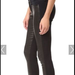 Rag and bone faux leather leggings